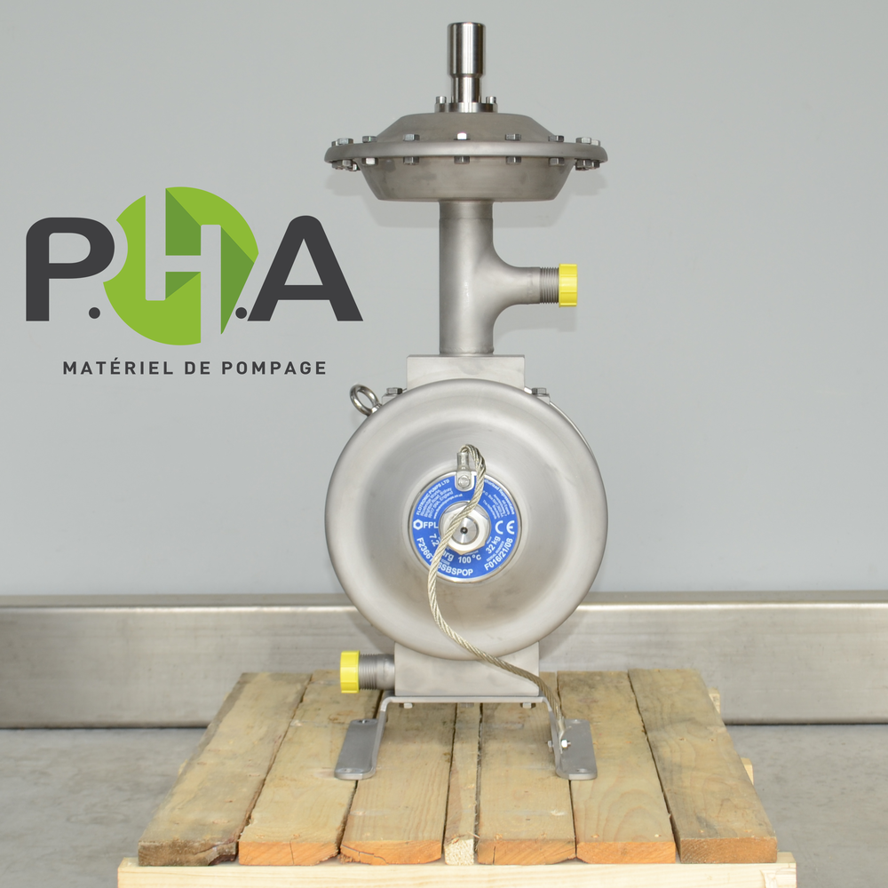 Pompe avec amortisseur de pulsation - Pompe Flotronic avec amortisseur de pulsation