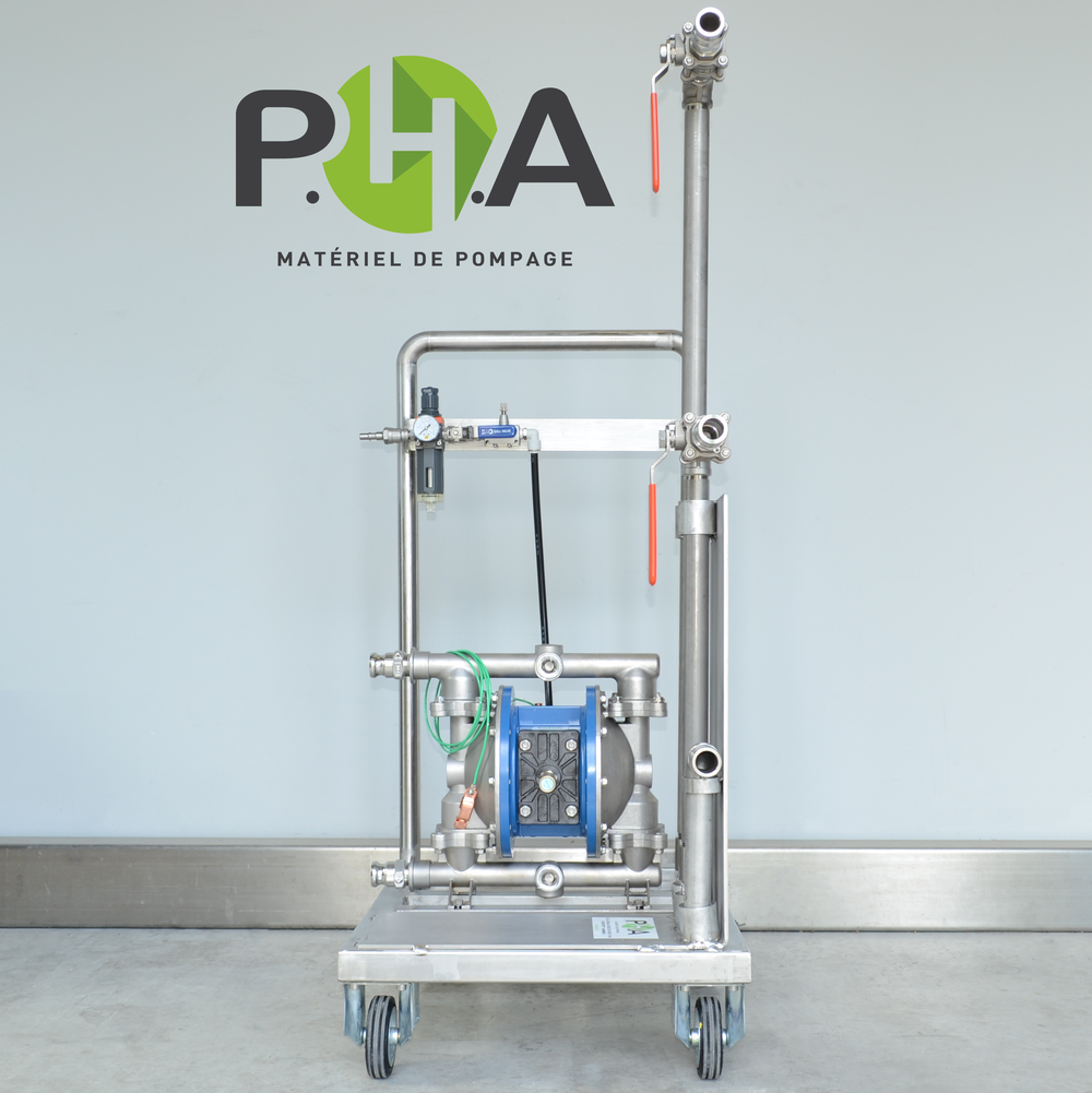 PHA'R pump for solvent waste - Pompe ATEX 3 Cannes
