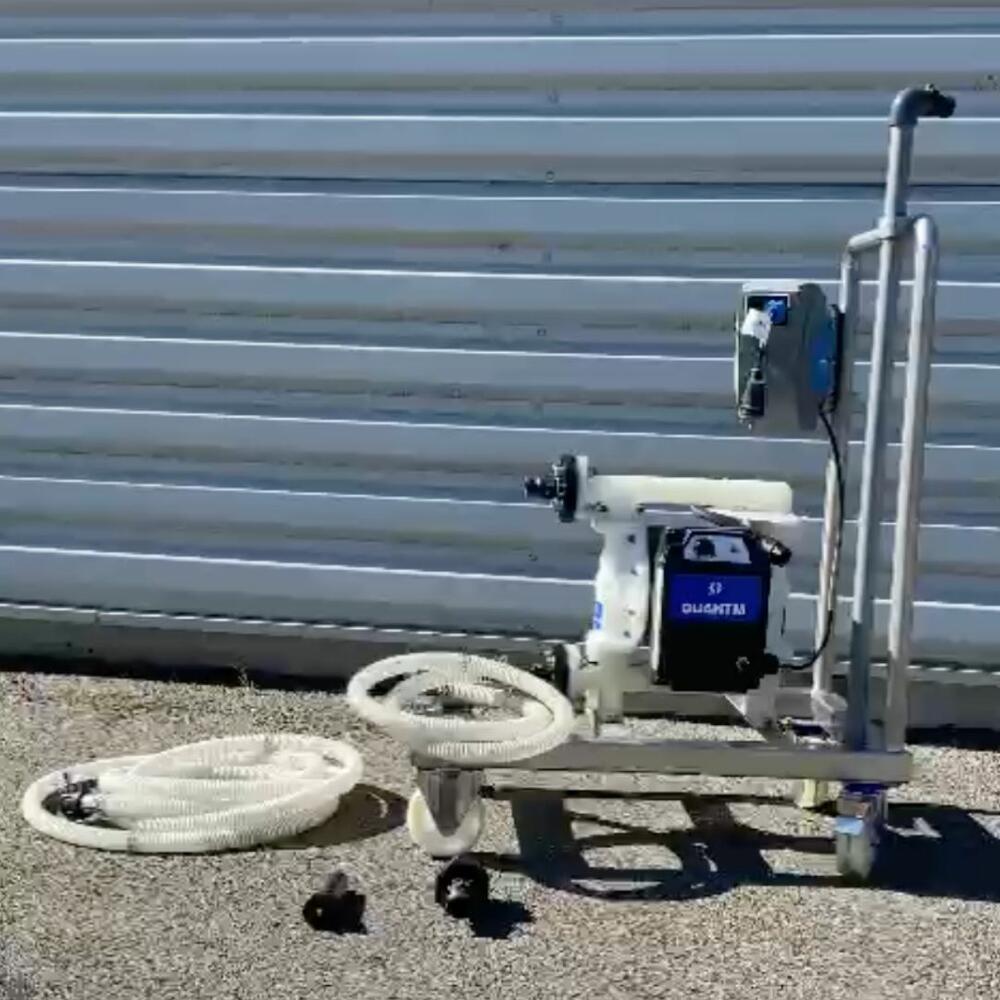 Emergency Pumping Solution for the Cosmetics Industry: The QuanTM i30 by Graco - Solution de pompage