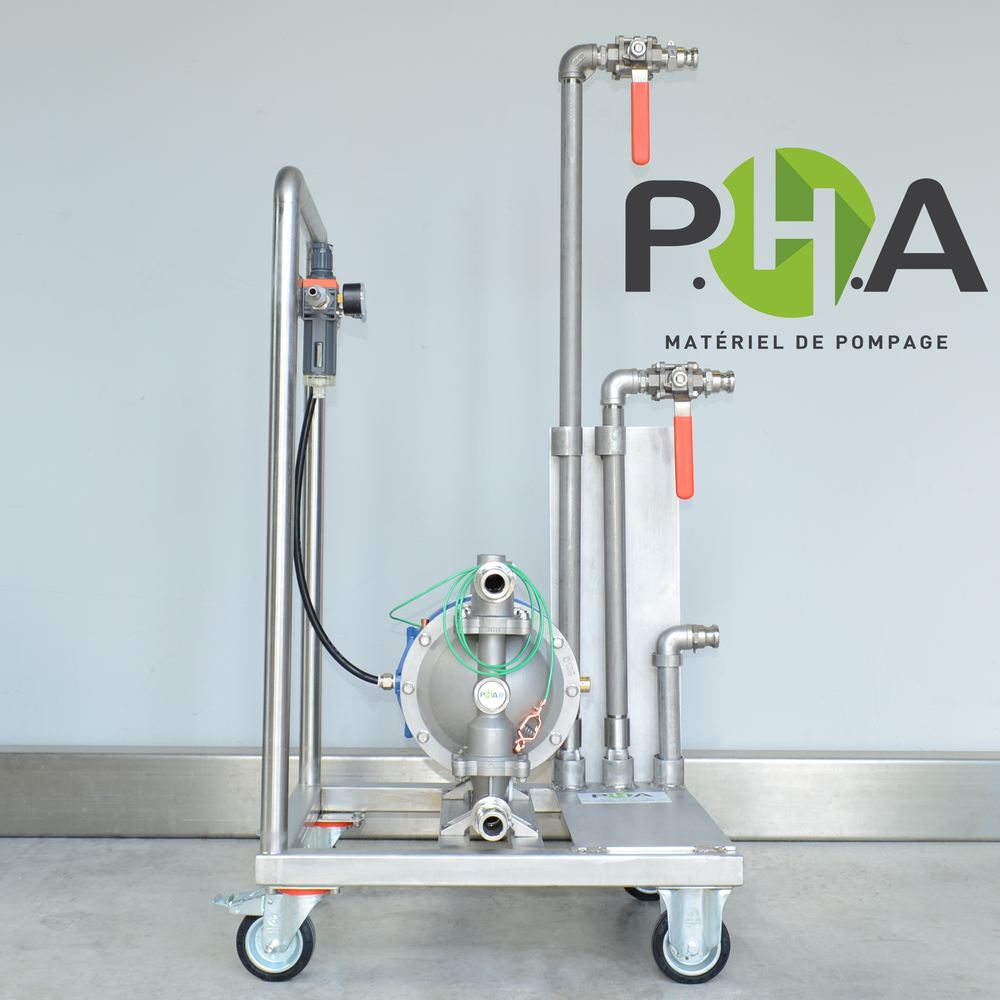 PHA'R pump for solvent waste - Pompe ATEX 3 Cannes