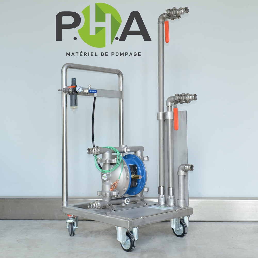 PHA'R pump for solvent waste - Pompe ATEX 3 Cannes