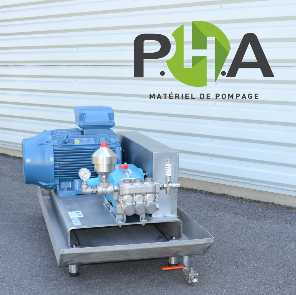 High pressure unit for tank washing - Ensemble haute pression